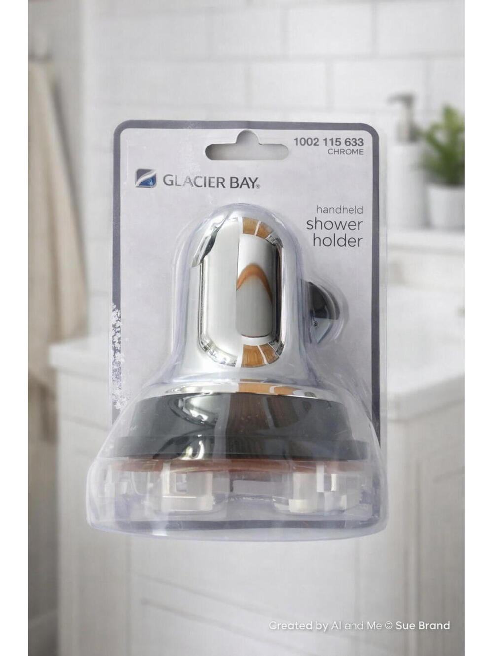 Glacier Bay Handheld Shower Holder - Chrome (1002 115 633)
